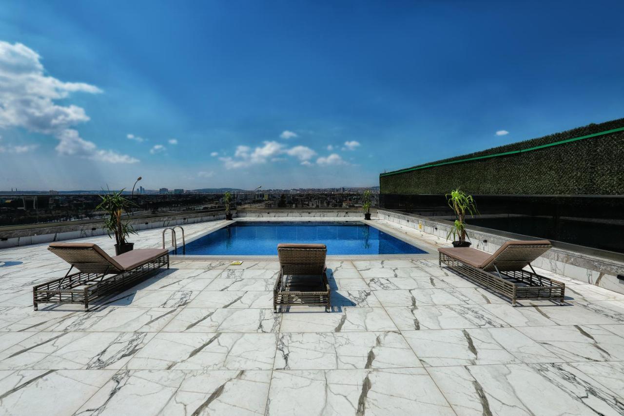 The Green Park Газиантеп Екстериор снимка Rooftop pool