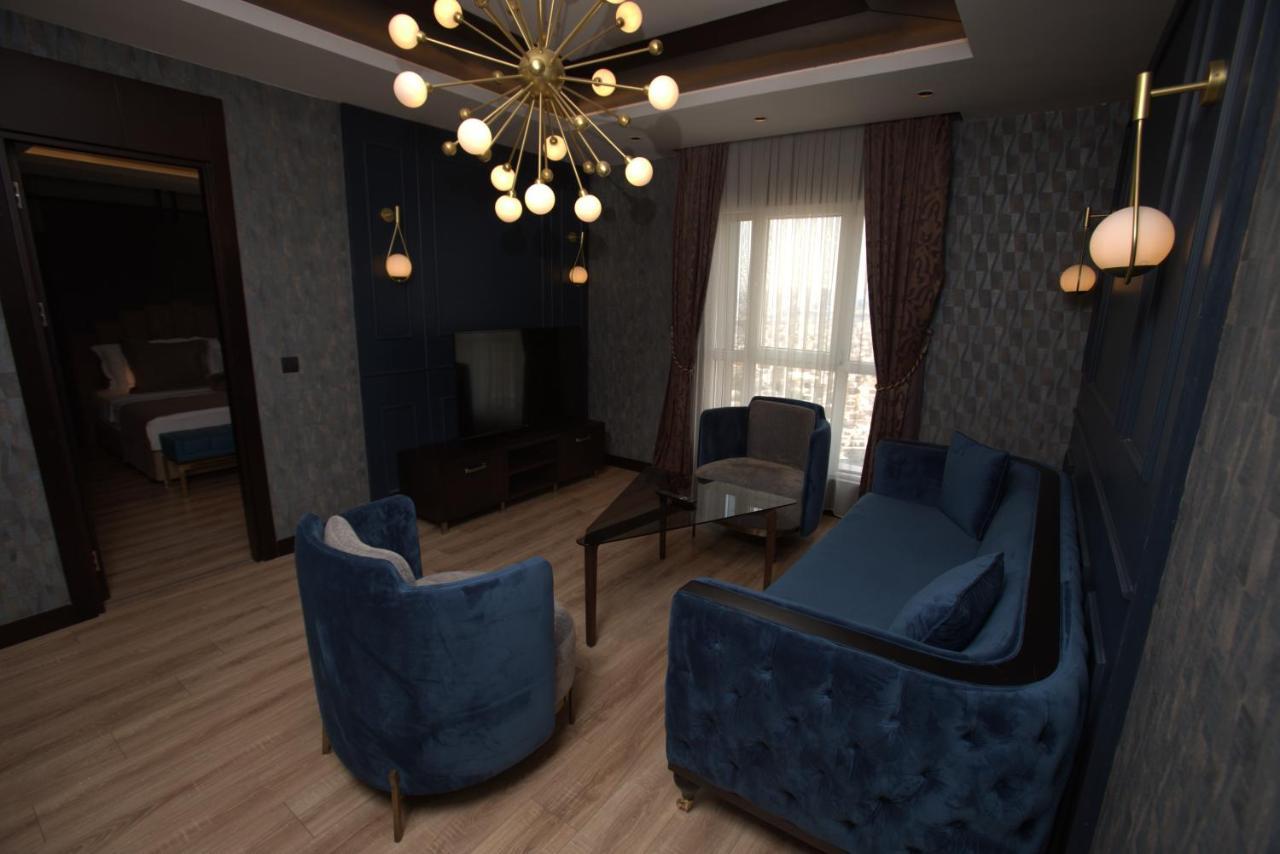 The Green Park Газиантеп Екстериор снимка A 3D rendering of a living room
